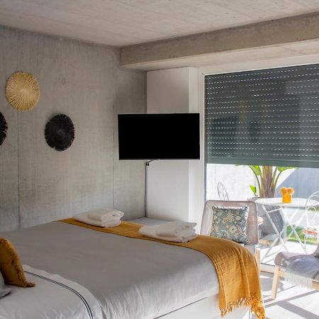 Casa Das Falcoeiras - Estudio Com Terraco Privado Aveiro Eksteriør bilde