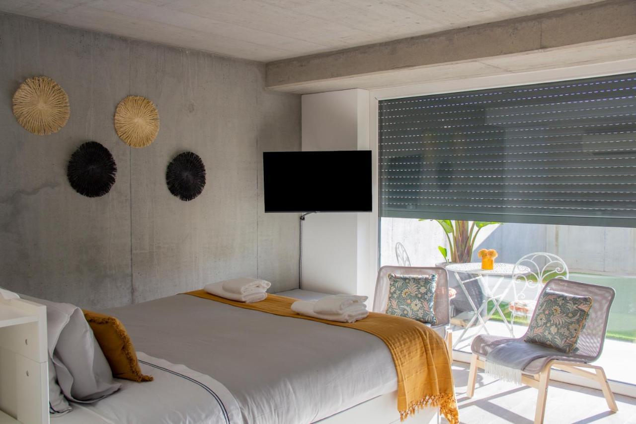 Casa Das Falcoeiras - Estudio Com Terraco Privado Aveiro Eksteriør bilde